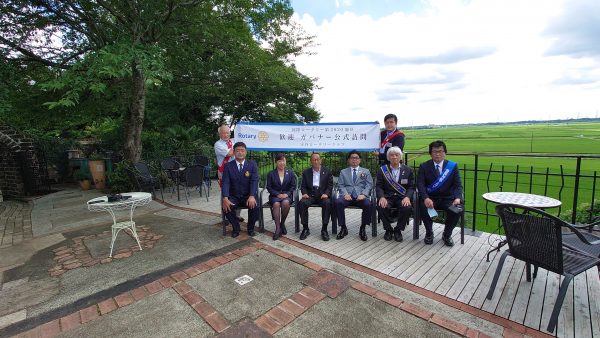 新井和雄公式ガバナー訪問