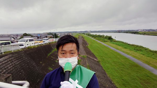北相馬郡利根町の栄橋からおはようございます。