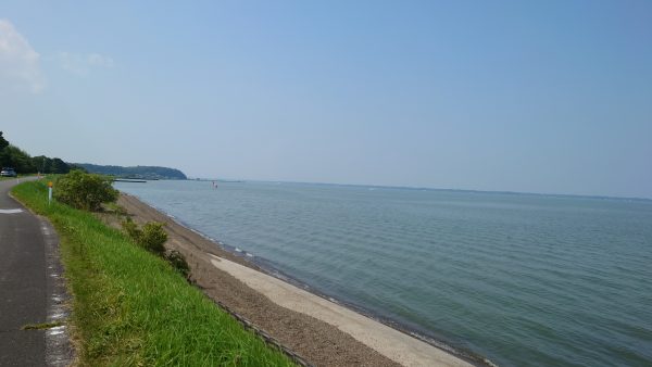 美浦村には砂浜があります。