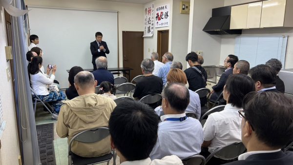 【守谷市】本日は、牛久事務所にて、決起集会が開催されました。