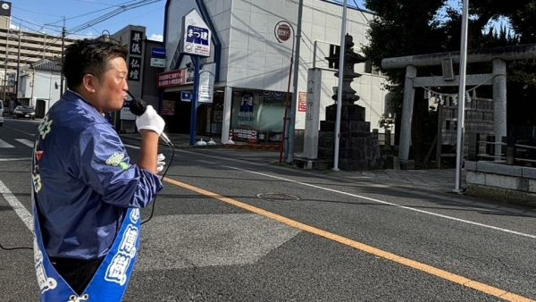 【守谷市】龍ケ崎市 八坂神社前にて