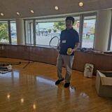 夏休み、守谷市で開かれた「マナーキッズ」にボランティアとして参加しました